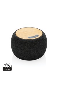 Enceinte 5W en plastique recyclé RCS et bambou