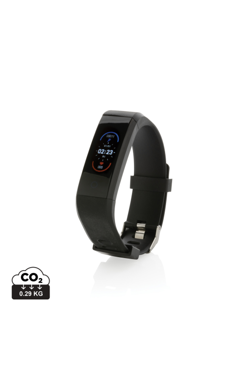 Montre Sense Fit avec fréquence cardiaque en TPU recyclé RCS