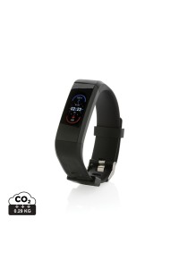 Montre Sense Fit avec fréquence cardiaque en TPU recyclé RCS