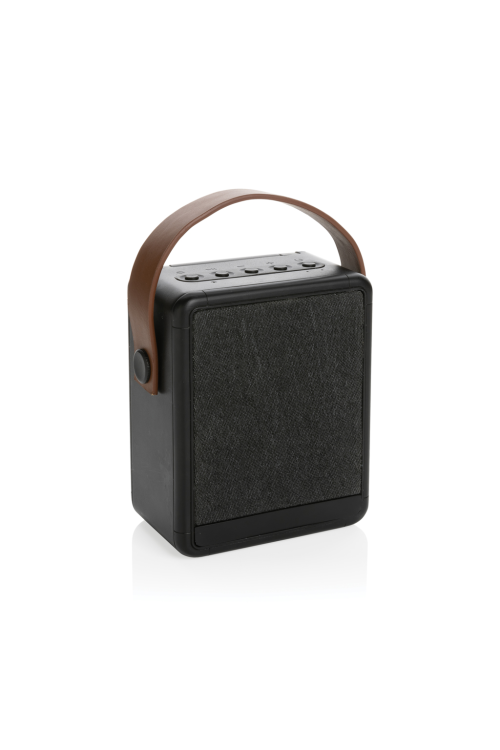 Enceinte 12W solaire en plastique recyclé RCS Skywave