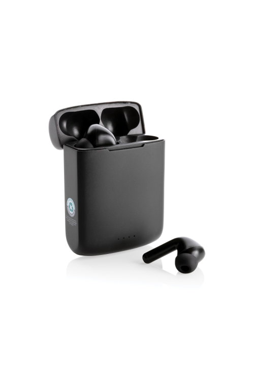 Ecouteurs solaires en plastique recyclé RCS Skywave