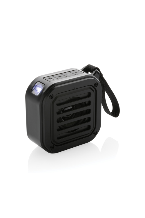 Enceinte 3W solaire en plastique recyclé RCS Sunwave