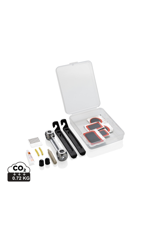 Kit de réparation vélo compact