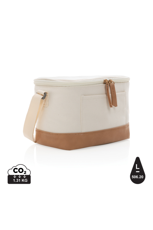 Sac iso six canettes Impact AWARE™ en toile 16oz recyclé