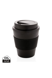 Mug en PP recyclable avec couvercle à vis 350ml