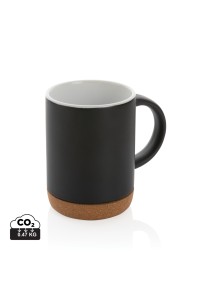 Mug en céramique avec base en liège