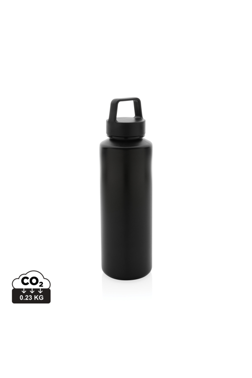 Bouteille 500ml en PP recyclé RCS et avec poignée