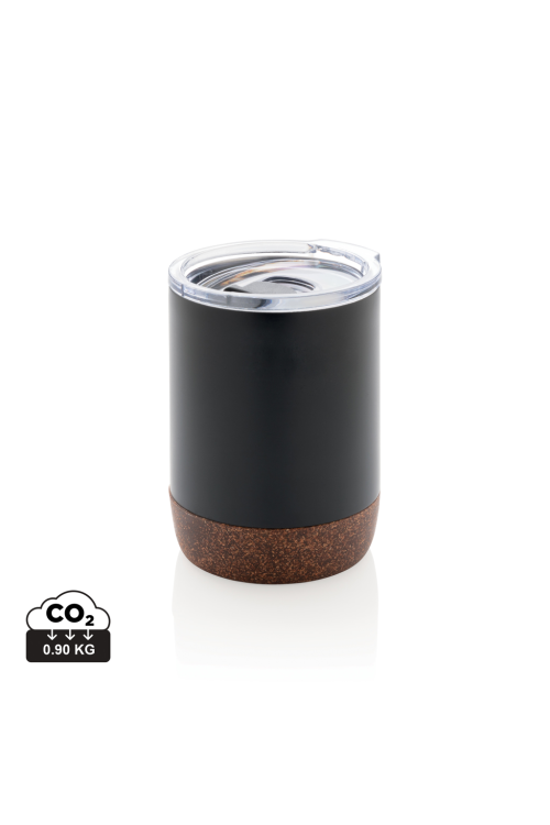 Petite tasse à café en liège et acier recyclé RCS