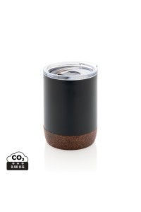 Petite tasse à café en liège et acier recyclé RCS