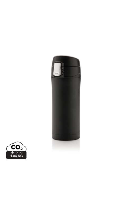 Mug 300ml à fermeture facile en acier inoxydable recyclé RCS