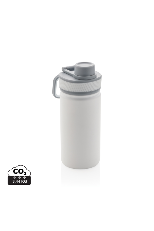 Bouteille isotherme en acier avec bouchon sport