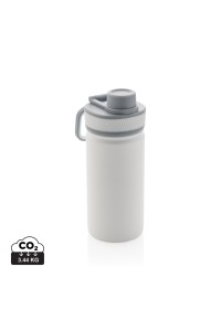 Bouteille isotherme en acier avec bouchon sport