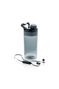 Bouteille étanche avec écouteurs sans fil
