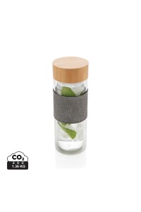 Bouteille à double paroi en verre Impact