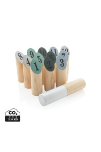 Jeu de quilles scandinaves en bois