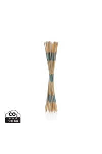 Jeu de mikado géant en bambou