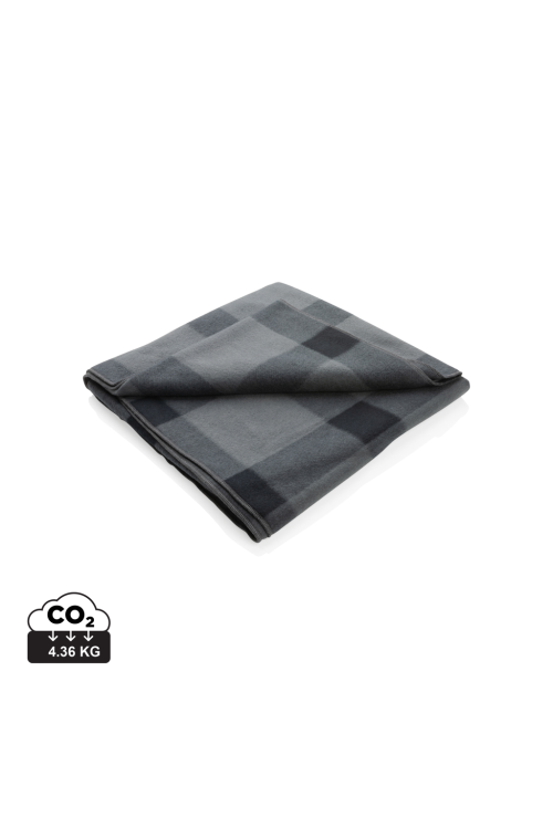 Plaid doux à carreaux