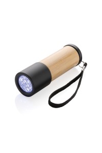 Lampe torche en bambou et plastique recyclé RCS