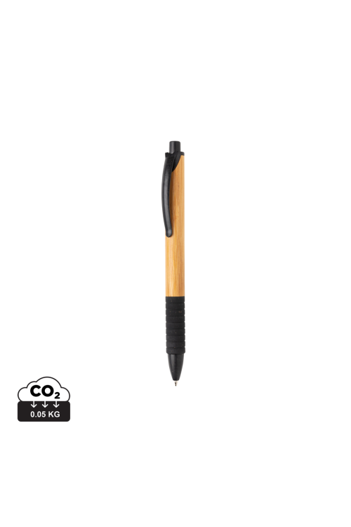 Stylo en bambou et fibre de paille
