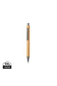 Stylo en bambou au design épuré