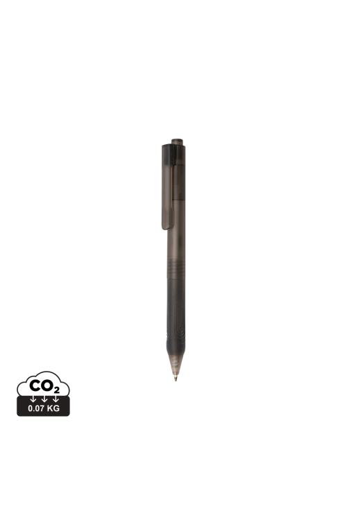 Stylo X9 finition givré avec grip silicone