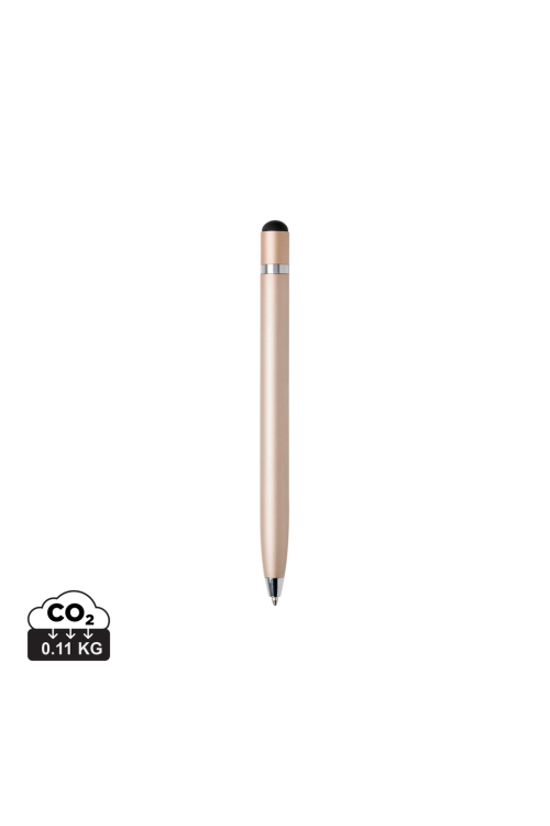 Stylo stylet en métal épuré