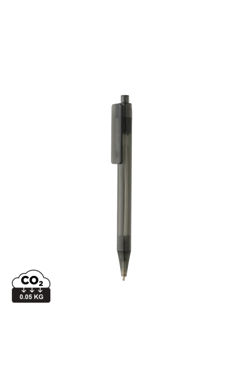 Stylo transparent X8 en rPET GRS