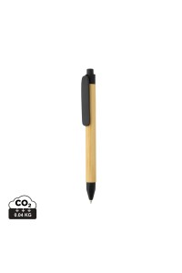 Stylo écriture responsable avec baril en papier recyclé