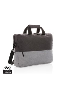 Sacoche ordinateur 15,6" en rPET Duo color