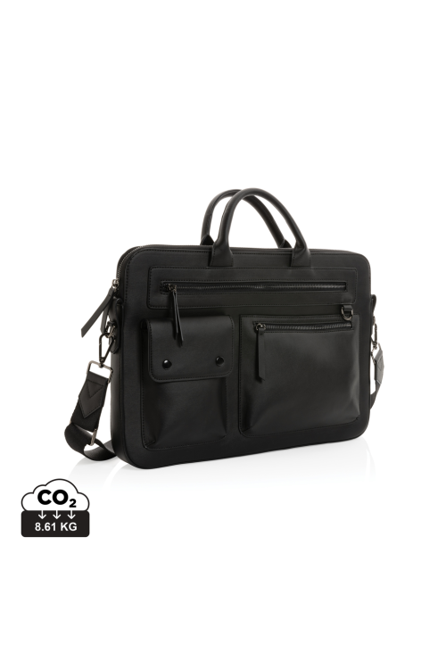 Sacoche ordinateur 14'' Swiss Peak en PU recyclé GRS