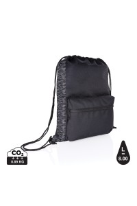 Sac à dos à cordon réfléchissant en RPET
