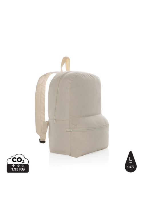 Sac à dos en toile recyclée 285g/m² non teintée Aware™