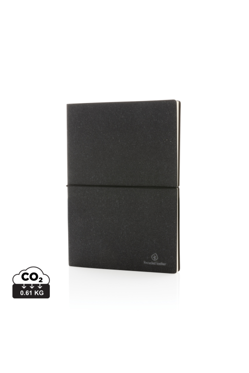 Carnet de notes A5 en cuir recyclé
