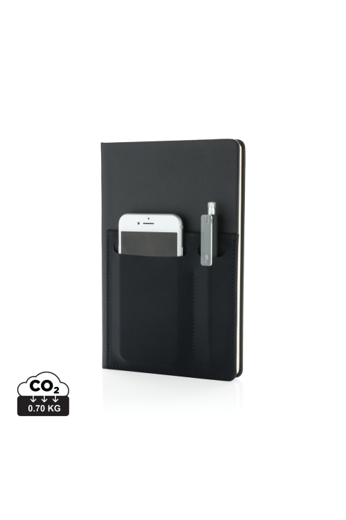 Carnet de notes A5 avec pochettes