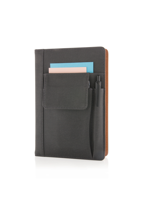 Carnet de notes avec pochette pour téléphone