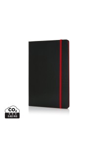 Carnet A5 à couverture rigide et bord coloré