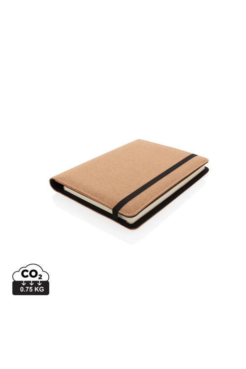 Conférencier A5 en liège avec stylo Deluxe