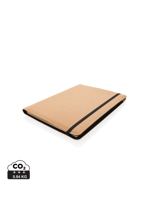 Conférencier A4 en liège avec stylo Deluxe