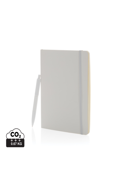 Set carnet A5 à couverture souple et stylo X3 antimicrobien