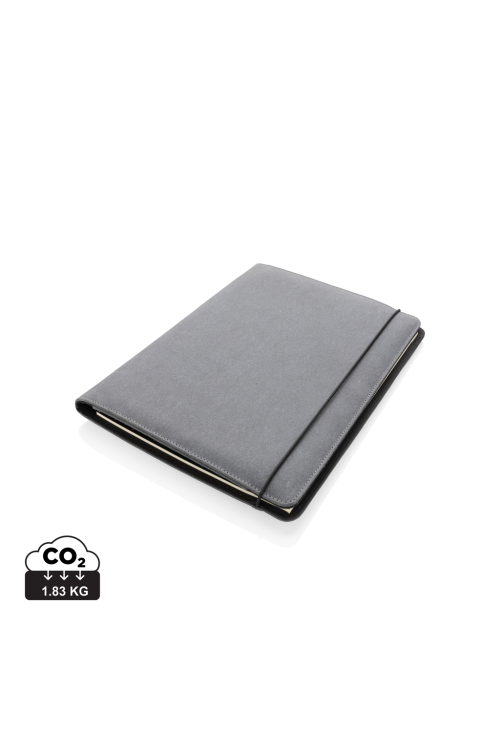 Conférencier A4 en cuir recyclé