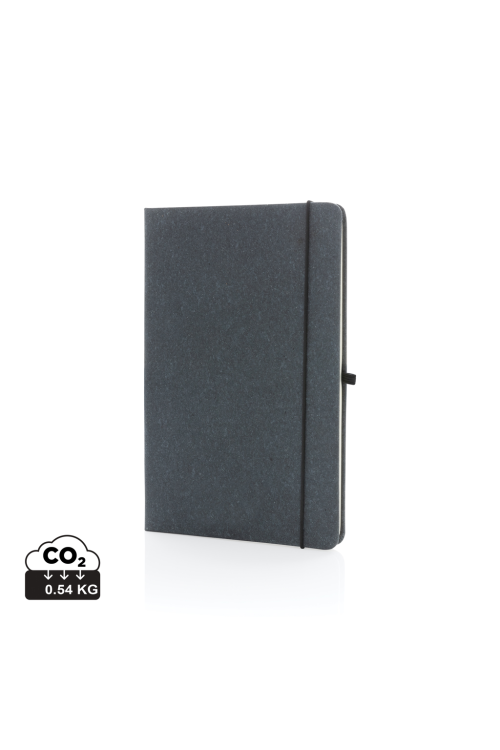 Carnet A5 à couverture rigide en cuir recyclé