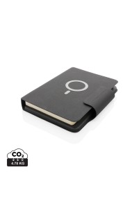 Carnet de notes A5 avec chargeur magnétique 10 W Artic
