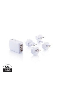 Adaptateur de voyage avec 4 ports USB