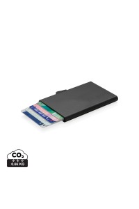 Porte-cartes en aluminium anti RFID C-Secure