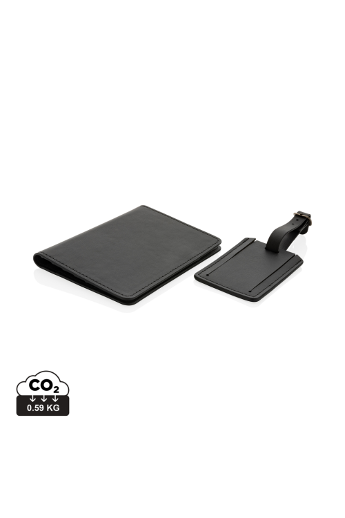 Set de voyage en PU recyclé GRS Swiss Peak