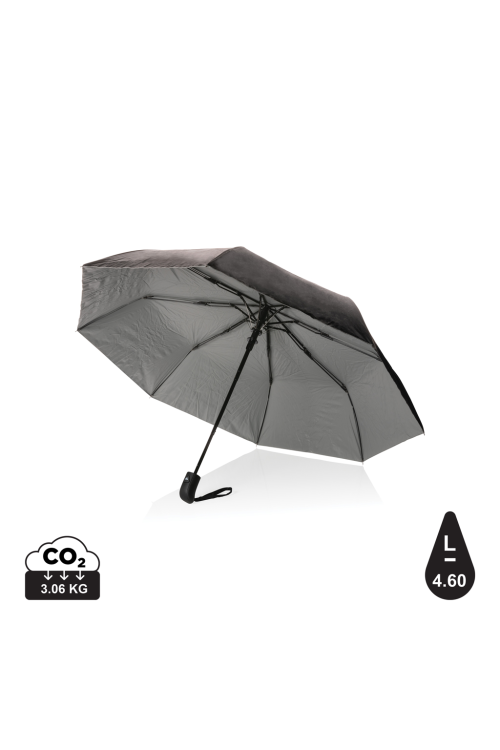 Mini parapluie 21" en rPET 190T bi couleur Impact AWARE™