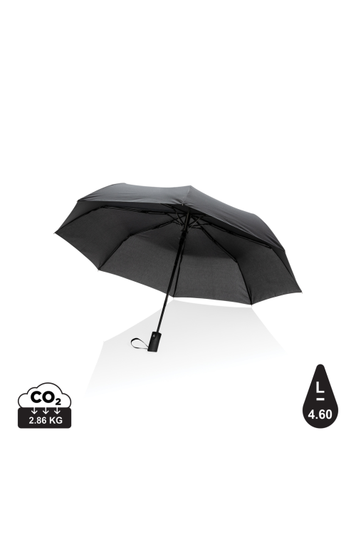 Mini parapluie automatique 21" en rPET 190T Impact AWARE™