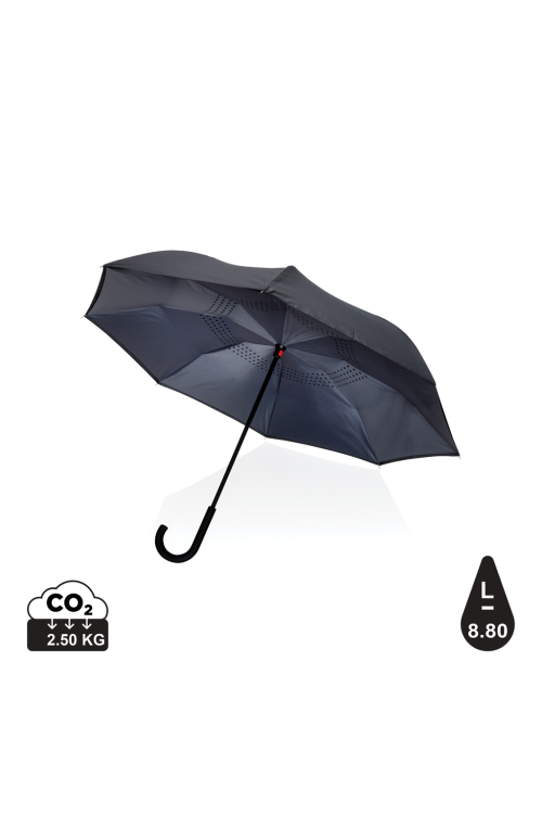 Parapluie réversible 23" en rPET 190T Impact AWARE™