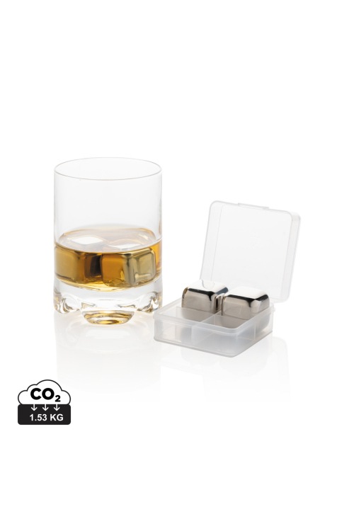 Glaçons réutilisables en acier inoxydable 4pcs