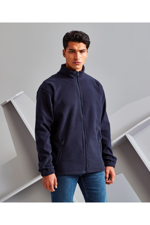 Polaire à zip intégral